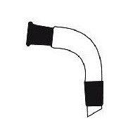 Receiver Adapter, Plain Bend Receiver Adapter, Plain Bend
